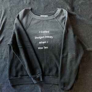 Wildfox shotgun infinity sweatshirt